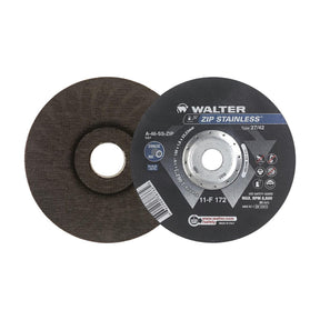 Walter 7 inch x 1/16 inch x 7/8 inch ZIP STAINLESS Cut-Off Wheel, Type 27, part 11F172