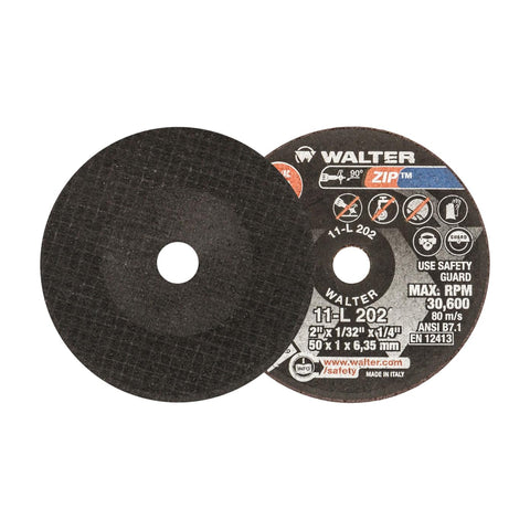 2" x 1/32" x 1/4" ZIP Cut-Off Wheel, Type 1