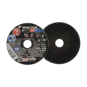 Walter 2 inch x 1/32 inch x 3/8 inch ZIP Cut-Off Wheel, Type 1, part 11L203