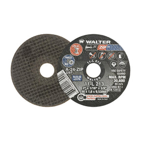 Walter 2 inch x 1/16 inch x 3/8 inch ZIP Cut-Off Wheel, Type 1, part 11L213