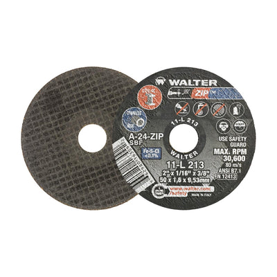 Walter 2 inch x 1/16 inch x 3/8 inch ZIP Cut-Off Wheel, Type 1, part 11L213
