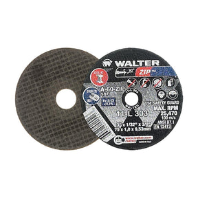 Walter 3 inch x 1/32 inch x 3/8 inch ZIP Cut-Off Wheel, Type 1, part 11L303