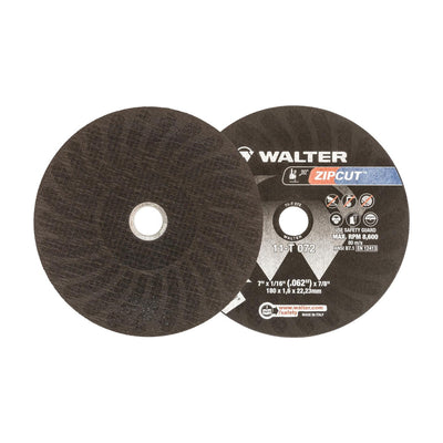 Walter 7 inch x 1/16 inch x 7/8 inch ZIPCUT Cut-Off Wheel, Type 1, part 11T072
