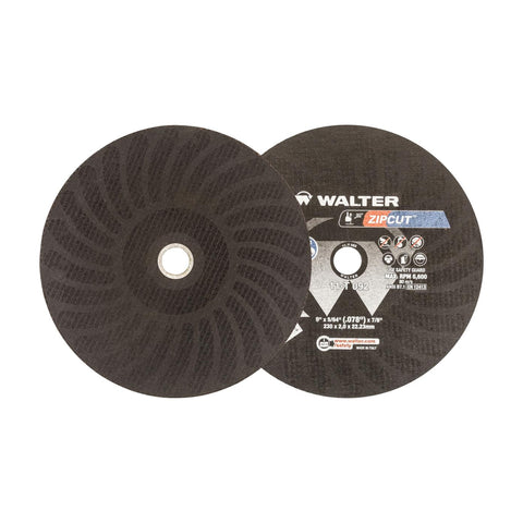9" x 5/64" x 7/8" ZIPCUT Cut-Off Wheel, Type 1