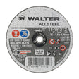 Walter 3 inch x 1/16 inch x 1/4 inch ALLSTEEL Cut-Off Wheel, Type 1, part 11W312