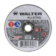 Walter 3 inch x 1/16 inch x 3/8 inch ALLSTEEL Cut-Off Wheel, Type 1, part 11W313