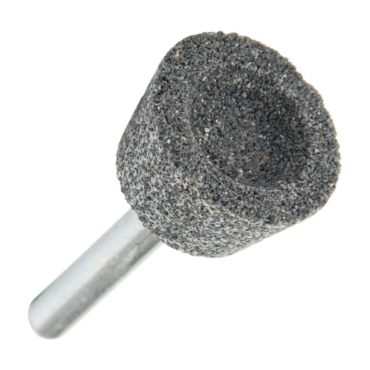 Walter 1 inch x 5/8 inch A-32 Mounted Point, A-36 for Mild Steel, 1/4 inch Shank, part 12D092