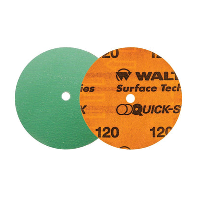 Walter 4-1/2" QUICK-STEP XX Hook & Loop Sanding Disc, 120 Grit