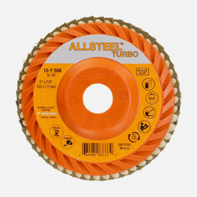 Walter ALLSTEEL TURBO 5 inch flap disc, part 15Y508