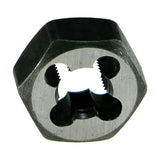 10 Piece Hex Rethreading Die Set, NF, 1/4" to 1", Carbon Steel