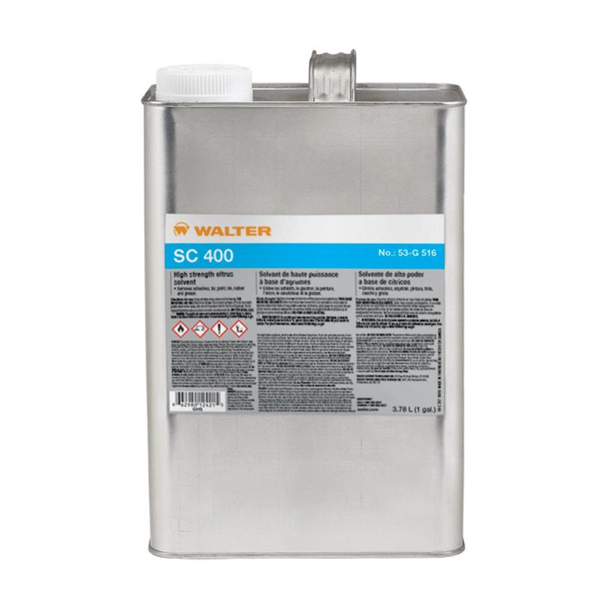 Walter SC 400 High-Strength Citrus Degreaser, 3.78 L (1 gal) Jug, part 53G516
