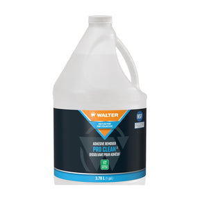 Walter PRO CLEAN Natural Solvent Adhesive and Paint Remover, 3.78 L (1 gal) Jug, part 53G525