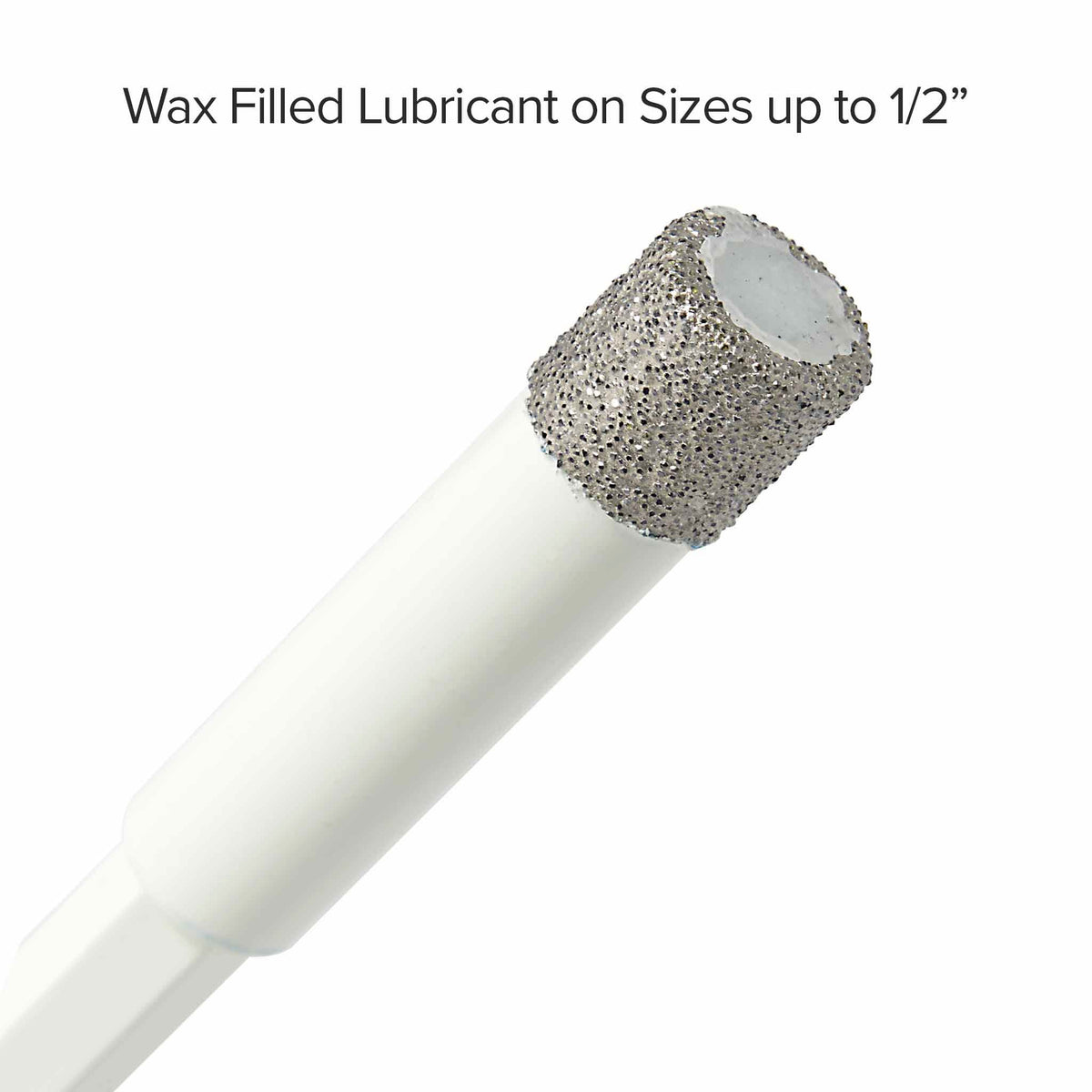 1/4" x 2-5/8" Diamond Segment Bit - 1/4" Hex Shank