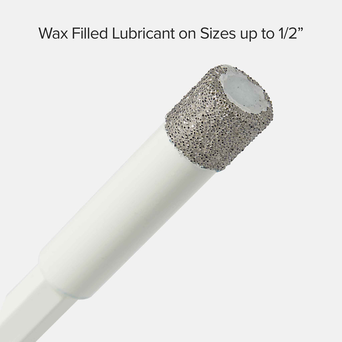 1/4" x 2-5/8" Diamond Segment Bit - 1/4" Hex Shank