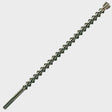 Industrial SDS-MAX rotary hammer drill, carbide tip, polished heat-treated body, fast drilling speeds