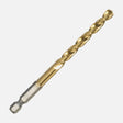 ITM 1/4" titanium (TiN) jobber drill bit with 1/4" hex impact shank