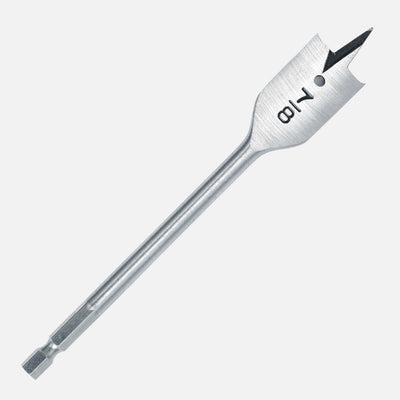 Broca de pala de 1/4" x 6" (paquete de 5)